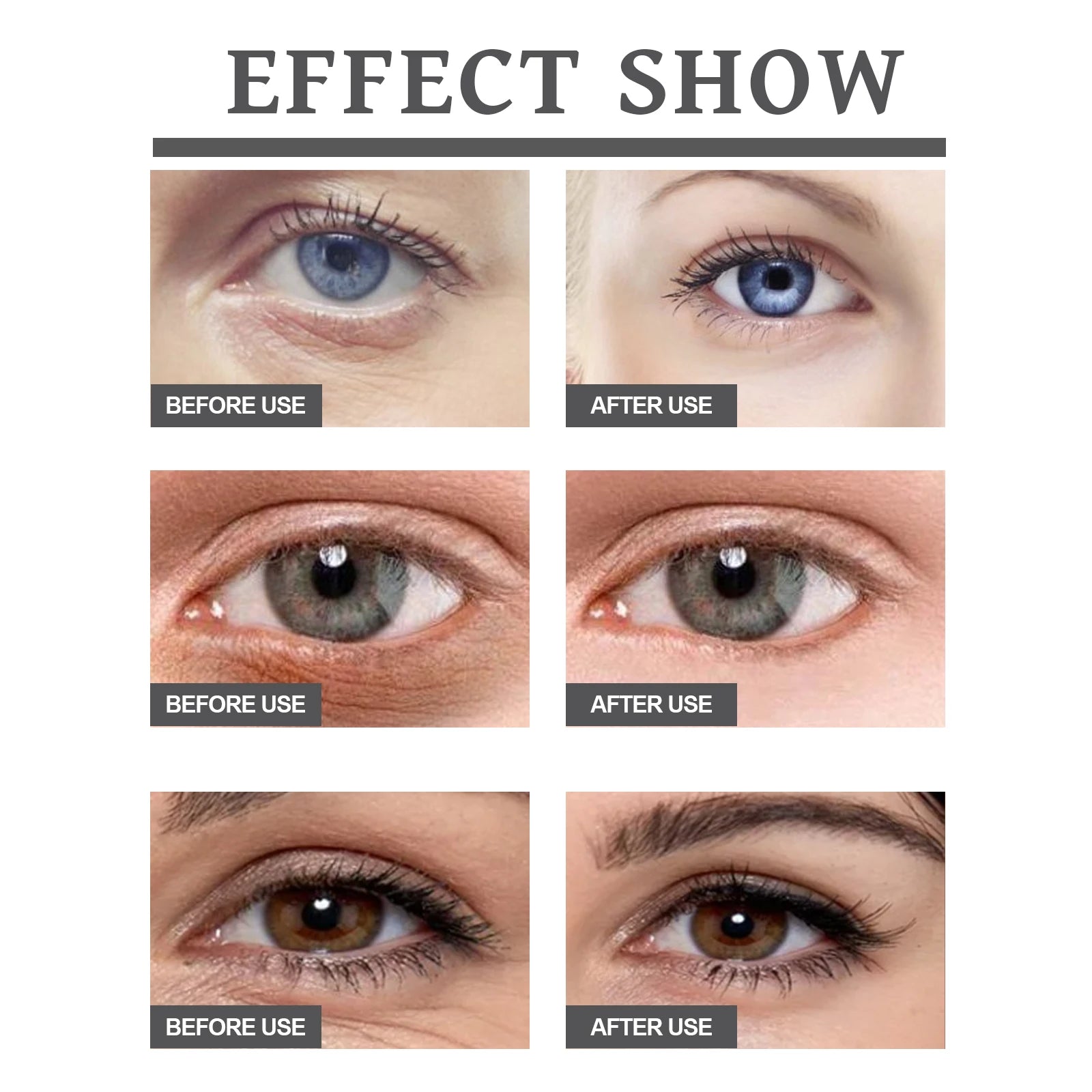 EELHOE Collagen Care Eye Cream Fades Fine Lines, Tightens the Eye Area, Moisturizes and Nourishes the Skin, Eye Care Cream