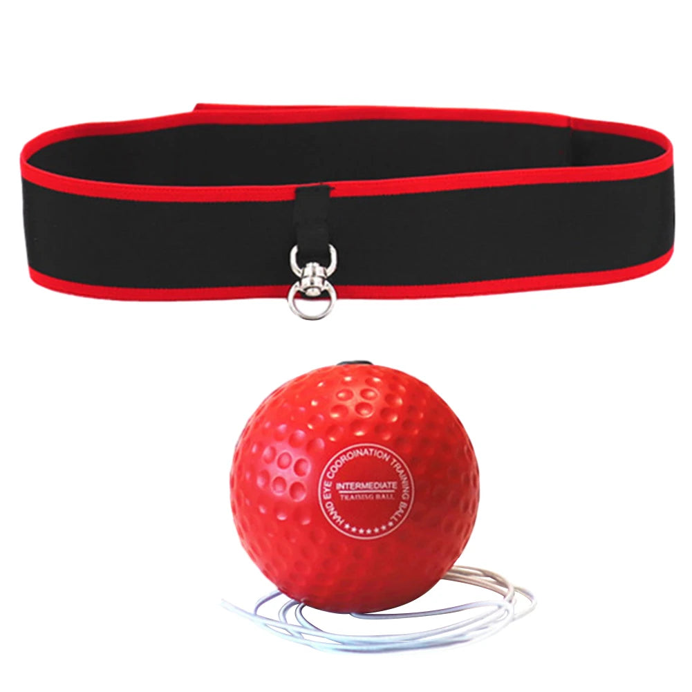 Boxing Training Ball Ultimate Reflex Ball Improve Speed with Adjustable Headband Kids Boxing Equipment Great for Reflex Accuracy