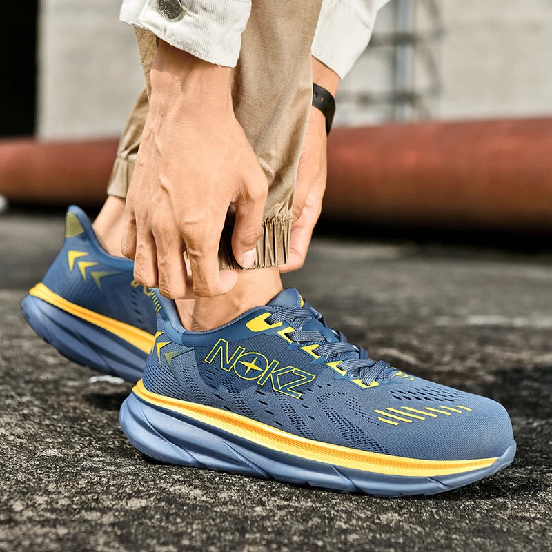 Professional Lightweight Safety Shoes Men Steel Toe Sneakers Puncture Proof Safety Work Boots Man Outdoor Safety Work Shoes 2025