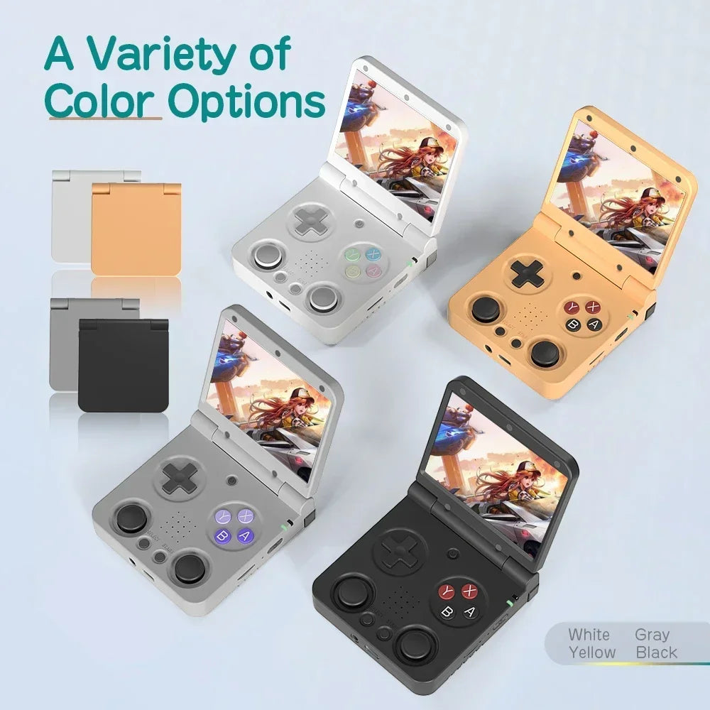 MIYOO FLIP V2 Handheld Game Players 3.5&