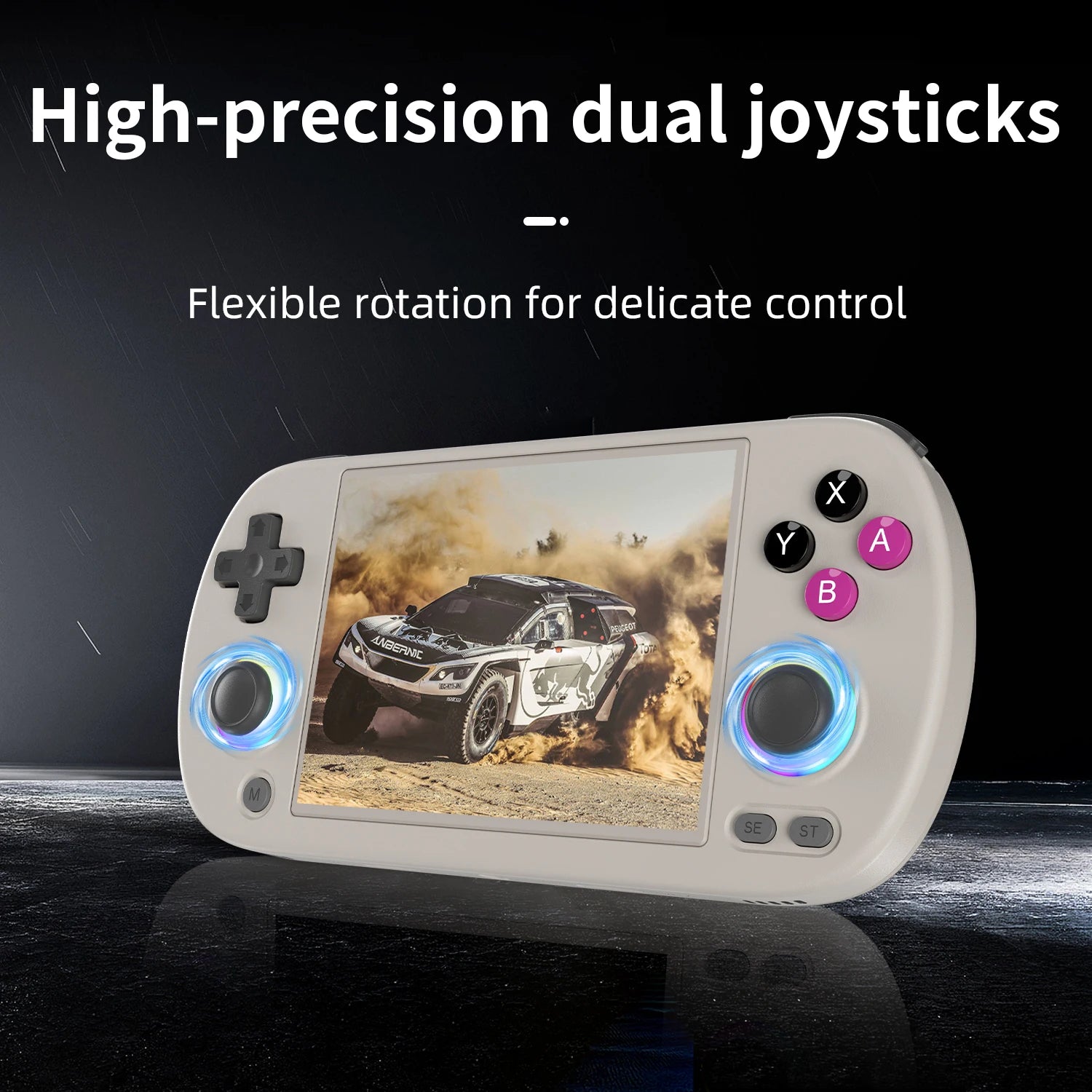 ANBERNIC RG40XX H Retro Handheld Game Console 4.0 Inch IPS Screen Linux System Built-in 64G TF Card 5488 Games Support HD-TV Out