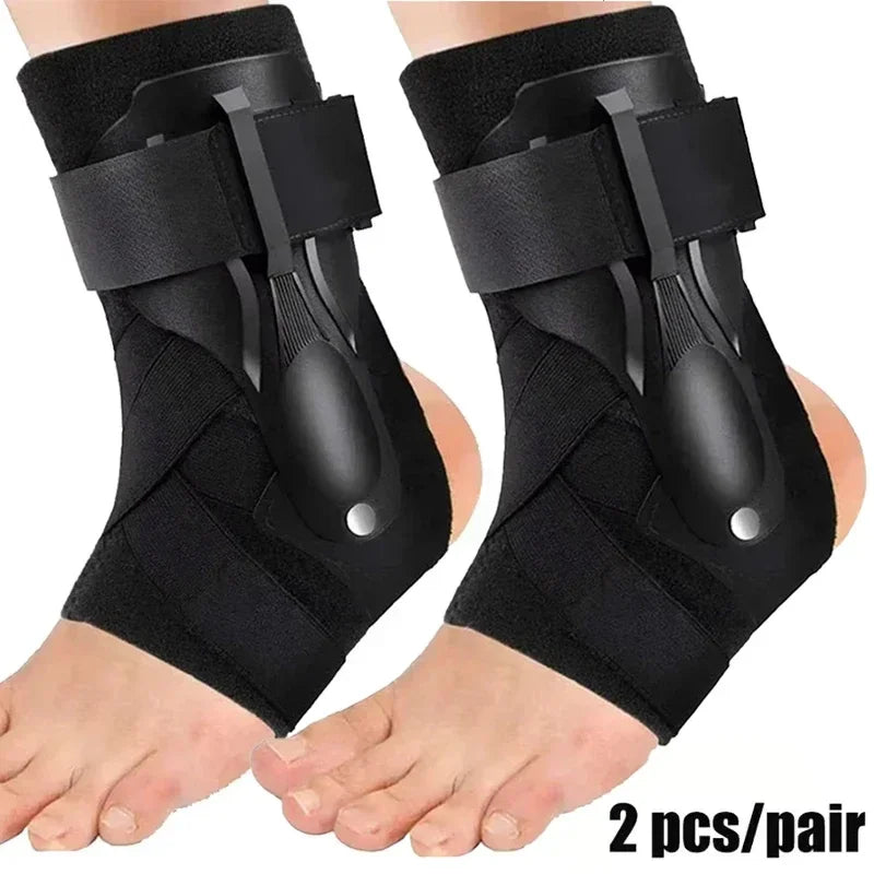 1/2PCS Ankle Brace Support with Side Stabilizers for Sprained Ankle Men Women Ankle Splint Stabilizer Recovery Tendonitis