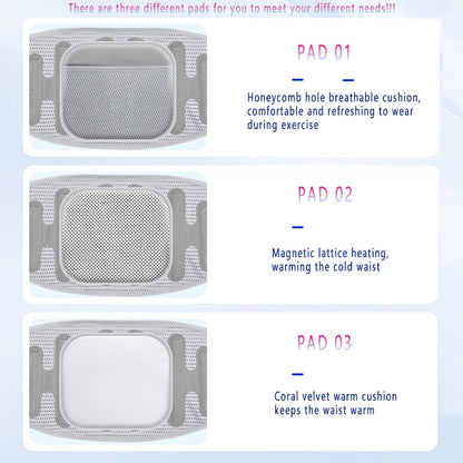 Back Brace Adjustable Back Support Belt Breathable Lower Back Brace for Lower Pain Relief Lumbar Support Belt