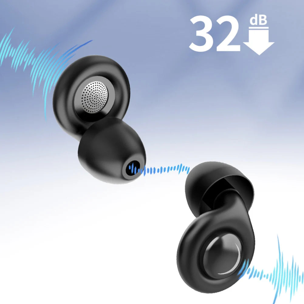 Silicone Ear Plugs Noise Cancelling Reusable Hearing Protection Anti Snoring Motorcycle Earplug for Sleeping Concert Working