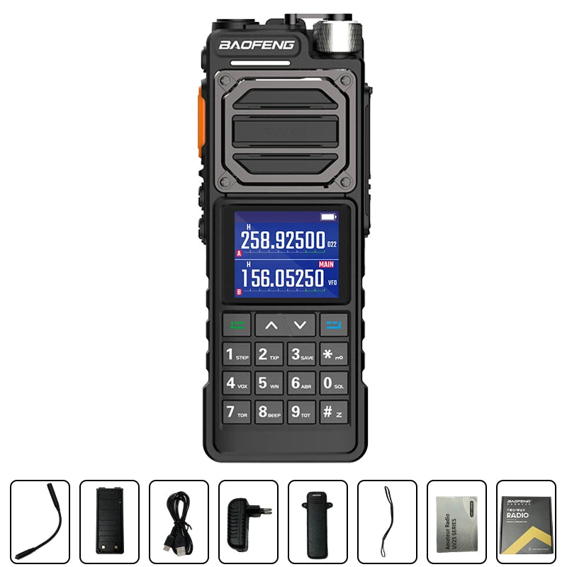 BAOFENG UV-25M Ham Radio High Powerful Tactical Walkie Talkie Full Band 10W Type-C 999CH 2 Way Radio BAOFENG NEW Upgrade UV-25