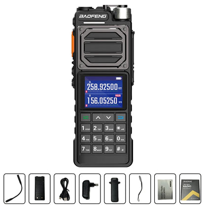BAOFENG UV-25M Ham Radio High Powerful Tactical Walkie Talkie Full Band 10W Type-C 999CH 2 Way Radio BAOFENG NEW Upgrade UV-25