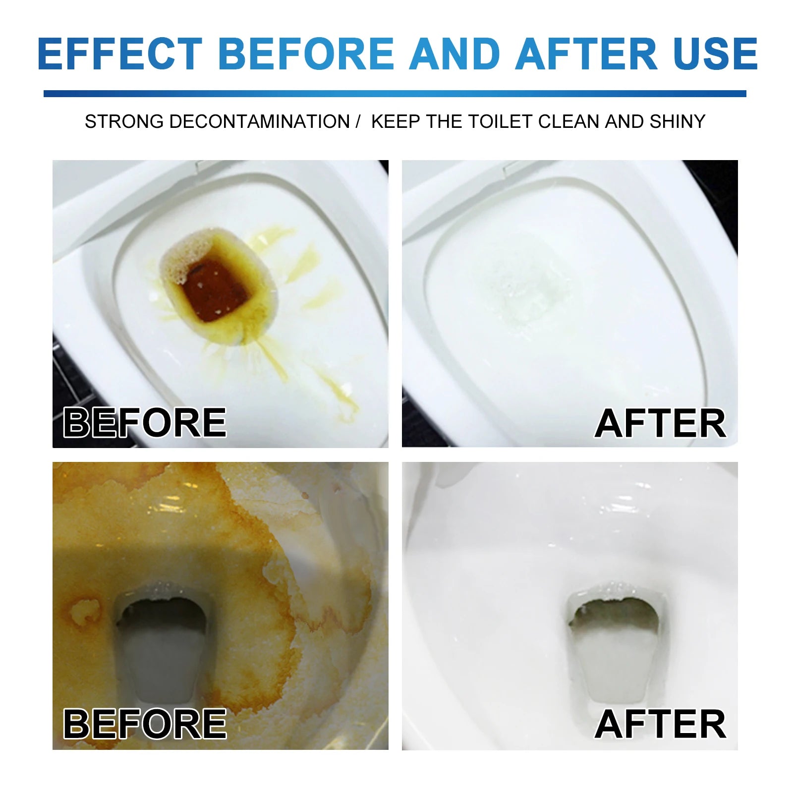 Toilet Cleaner Toilet Cleaning Tablets Yellow Dirt Cleaning Products for Home Fragrance Freshener Bathroom Domestic Garden