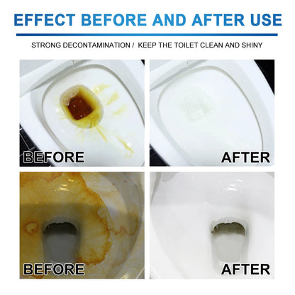 Toilet Cleaner Toilet Cleaning Tablets Yellow Dirt Cleaning Products for Home Fragrance Freshener Bathroom Domestic Garden