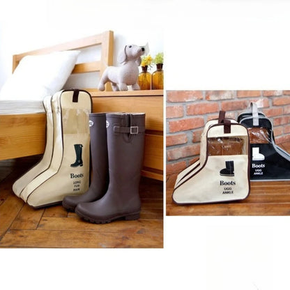 1pc Multi-Functional Boot Storage Bags with Handles, Shoe Protector Bags Suitable for Long and Short Boots - Lightweight Design