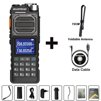 BAOFENG UV-25M Ham Radio High Powerful Tactical Walkie Talkie Full Band 10W Type-C 999CH 2 Way Radio BAOFENG NEW Upgrade UV-25