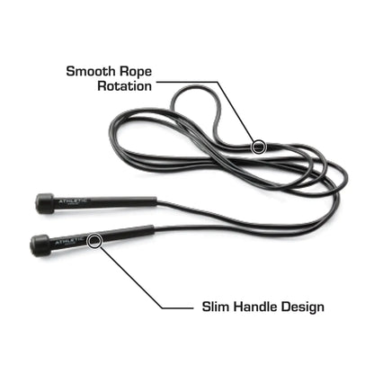 Speed Jump Rope with Light Weight Handles, 9&