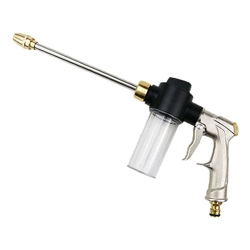 Dropshipping Garden Water Gun Sprinkler Hose Nozzle High Pressure Car Wash Metal Water Spray Guns Watering Irrigation Tools