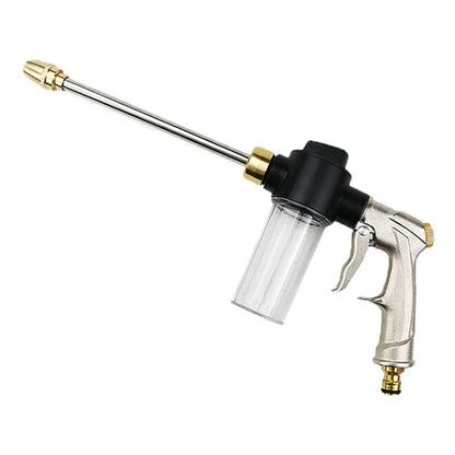 Dropshipping Garden Water Gun Sprinkler Hose Nozzle High Pressure Car Wash Metal Water Spray Guns Watering Irrigation Tools
