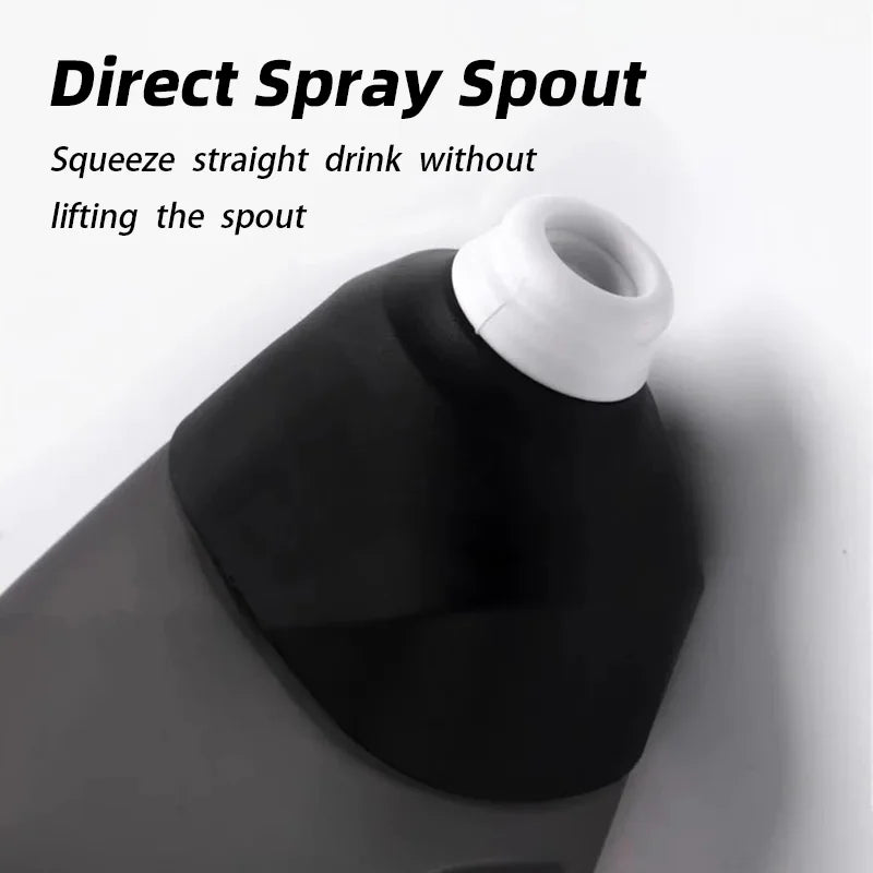 AhyKa Aerodynamic Water Bottle Set 600ml Big Capacity Food Grade PP5 Bottle With Ultralight Carbon Bottle Cage Bike Accessories