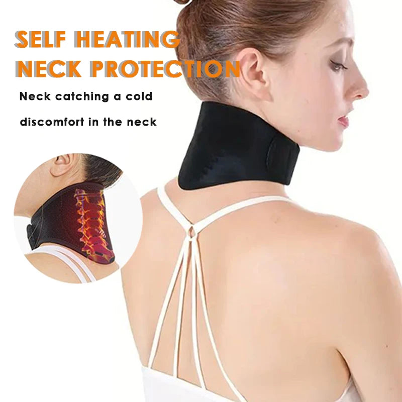 Self-Heating Neck Support Brace Magnetic Cervical Massage