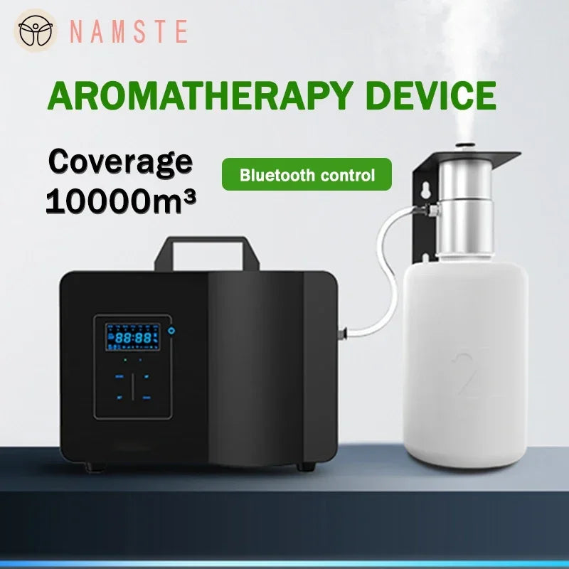 Namste Cover 10000M³ Scent Diffuser Smart Bluetooth Control Hotel Commercial Perfume Diffuser Machine Home Hvac System Diffuser