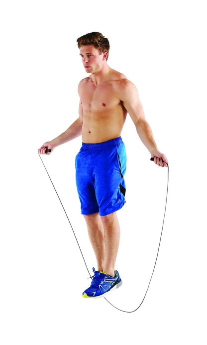 Speed Jump Rope with Light Weight Handles, 9&
