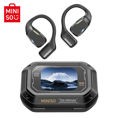 MINISO M98 True Wireless Open Ear Earbuds Bluetooth 5.4ears,13mm Dynamic Driver OWS ears heads Gaming Headset Super Long Endur