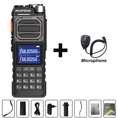BAOFENG UV-25M Ham Radio High Powerful Tactical Walkie Talkie Full Band 10W Type-C 999CH 2 Way Radio BAOFENG NEW Upgrade UV-25