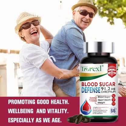 Blood Sugar Diabetes Capsule for Cardiovascular Health, Glucose Metabolism, Maintain of Normal Blood Glucose Concentrations