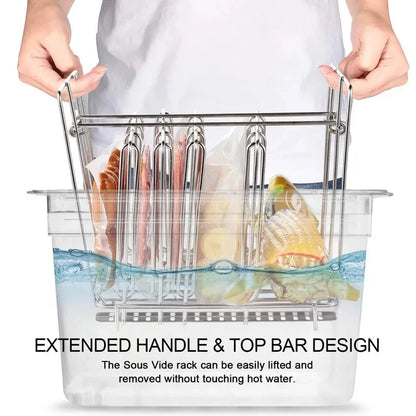 6L/11L Multifunctional Sous Vide Container Slow Cooker Accessory Pc Hard Plastic BPA-Free Durable Easy To Clean Low Temperature