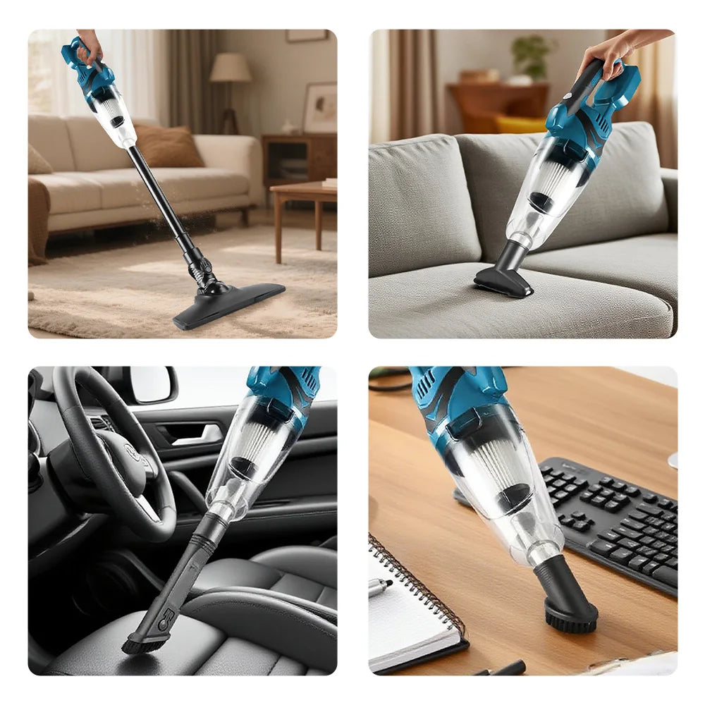 10000PA Electric Vacuum Cleaner Cordless Handheld Portable Wireless High Power Household  Cleaning Tools For Makita 18V Battery