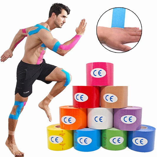 COYOCO Kinesiology Tape for Knee Pain Relief & Muscle Recovery - Elastic Sports Bandage for Athletic Support & Fitness