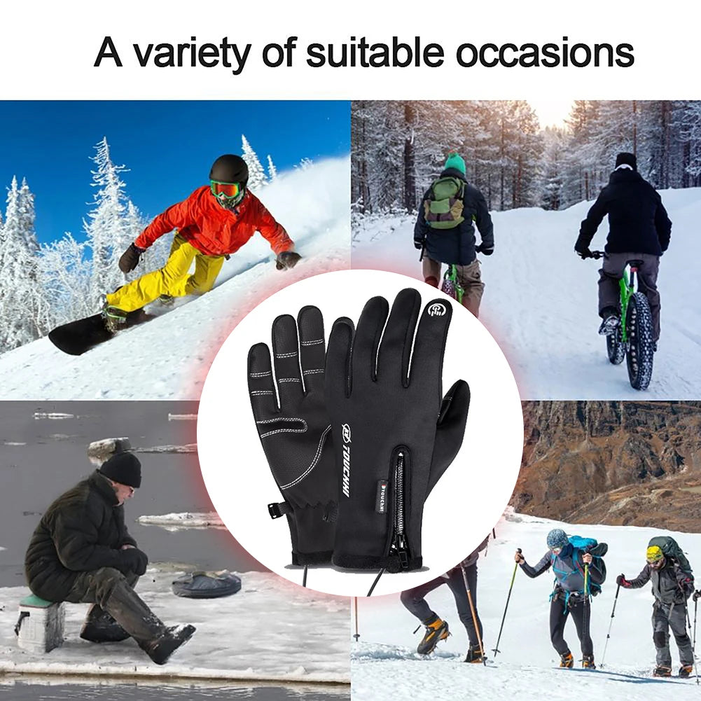 Winter Warm Cycling Waterproof Men&