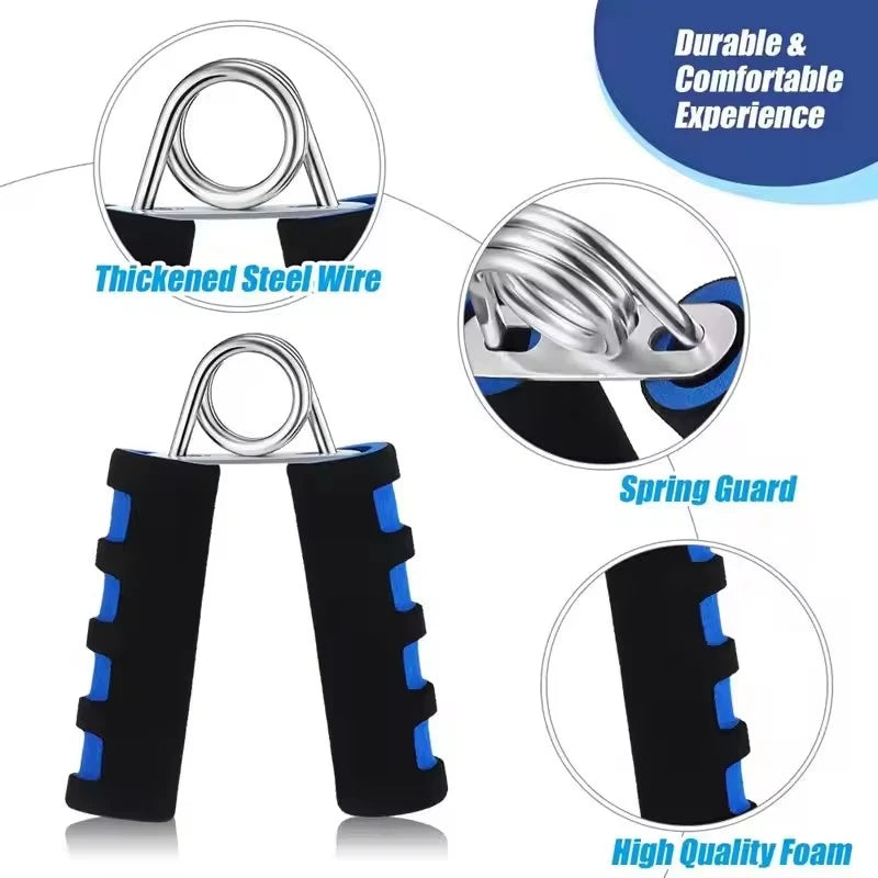 1pc Wrist Strength Trainer Spring Grip Finger Strength Trainer Sponge Forearm Enhancer Wrist Expander Exercise Muscle Trainer