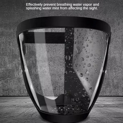 Full Face Shield Mask Transparent Head Eye Safety Protective Cover Glasses Screen Visors Dust WindProof Anti-Fog Kitchen Tools