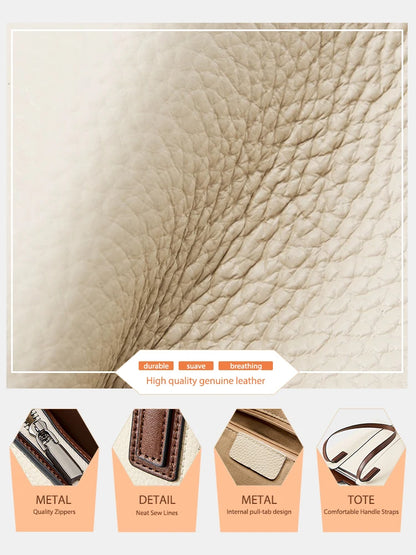 Zency 2024 Genuine Leather Women&