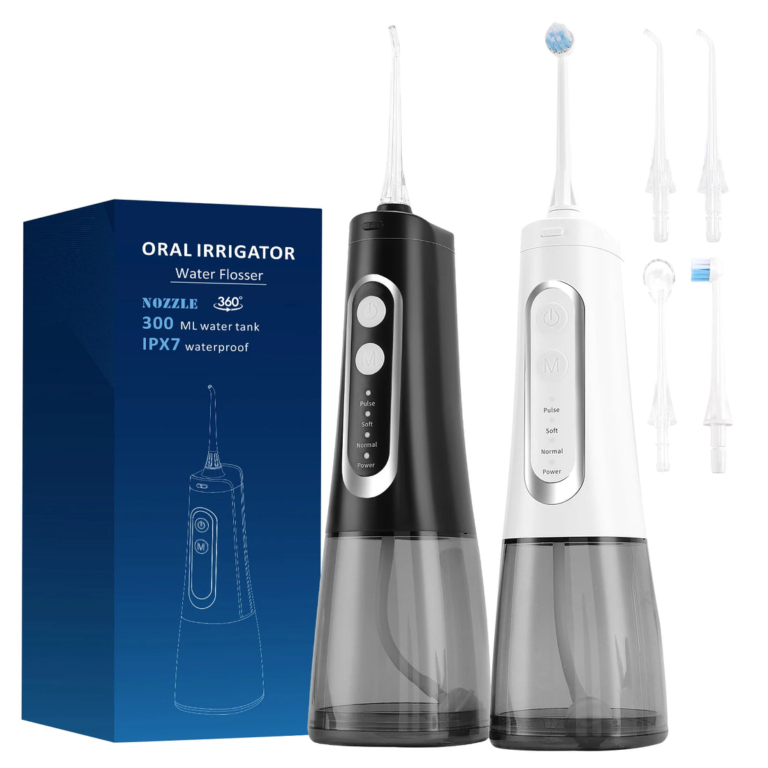 Water Flosser Electric Teeth Cleaning Water Floss Tooth Cleaner Tool Kit Portable Travel Teeth Irrigation Cleaner