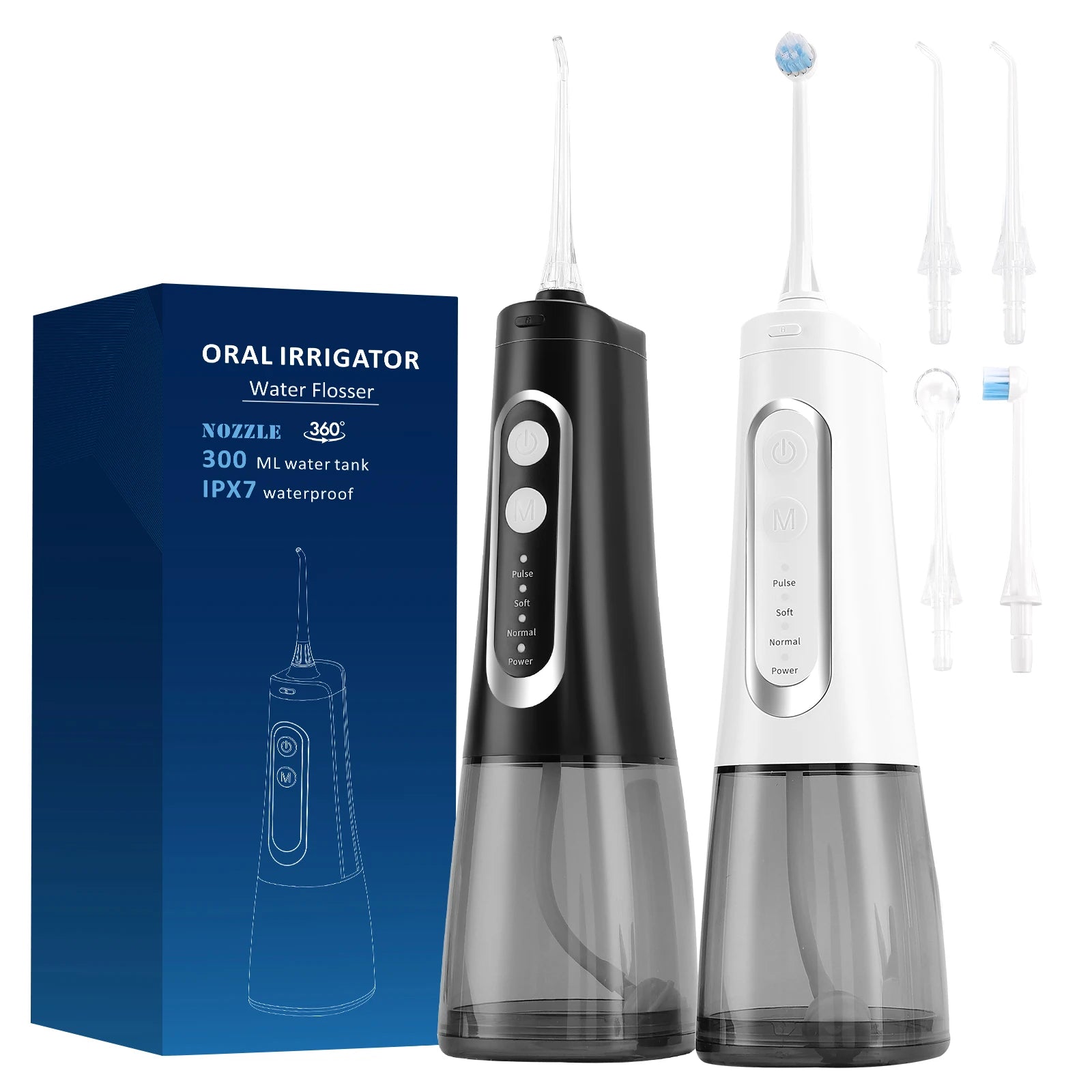 Water Flosser Electric Teeth Cleaning Water Floss Tooth Cleaner Tool Kit Portable Travel Teeth Irrigation Cleaner
