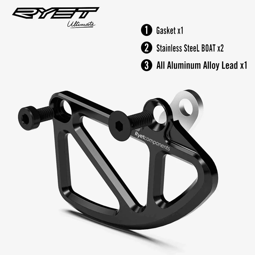 For Bicycle Chain Guide Mountain Bike Chains Stabilizer 28-32T 34-36T Chainring Protector MTB Bash Plate  RYET MTB Bash Guard