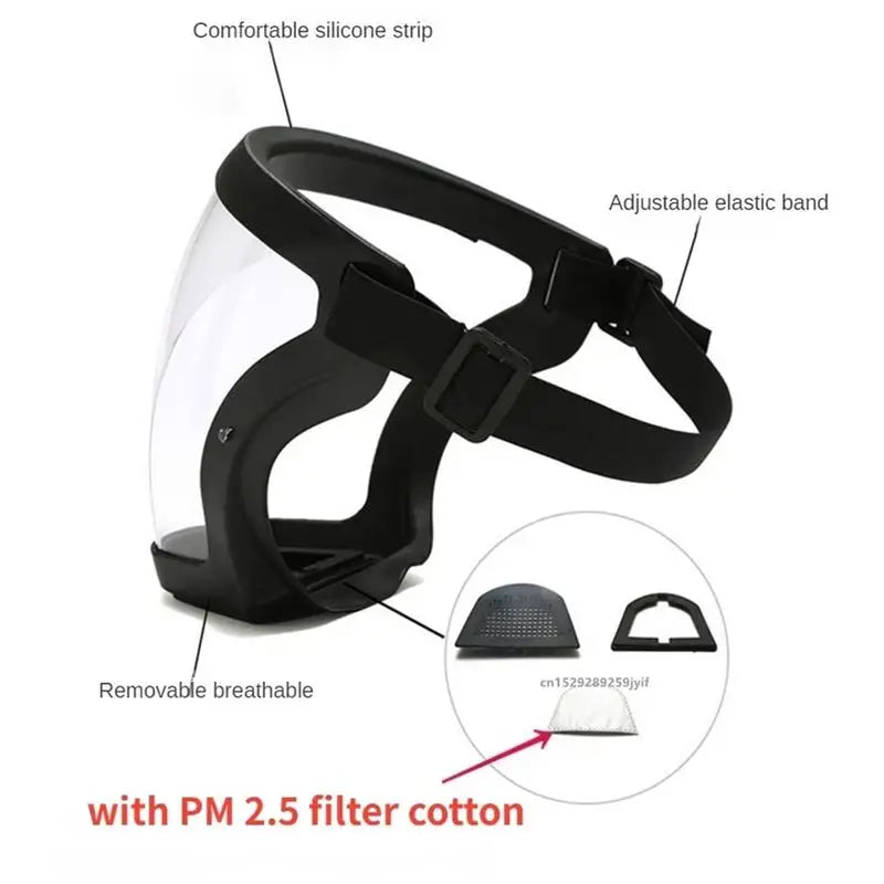 Face Shield Mask Full Face Protection | Anti Fog Safety Visor