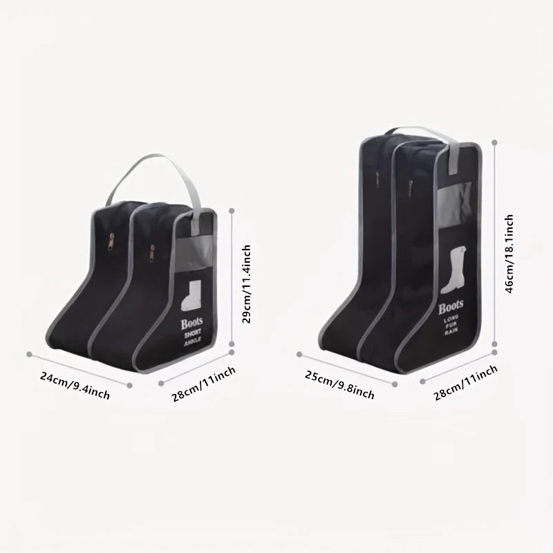 1pc Multi-Functional Boot Storage Bags with Handles, Shoe Protector Bags Suitable for Long and Short Boots - Lightweight Design
