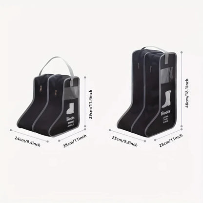 1pc Multi-Functional Boot Storage Bags with Handles, Shoe Protector Bags Suitable for Long and Short Boots - Lightweight Design