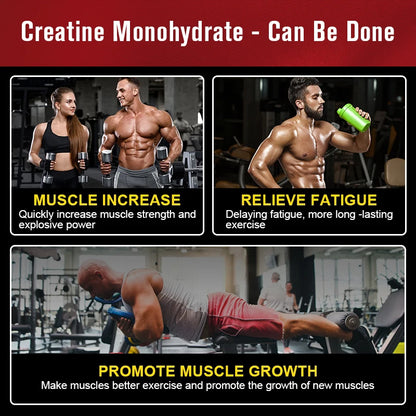 GPGP GreenPeople Creatine Monohydrate Powder Creatine Powder Muscle Recovery Muscle Builder for Men &amp; Women Workout Supplements