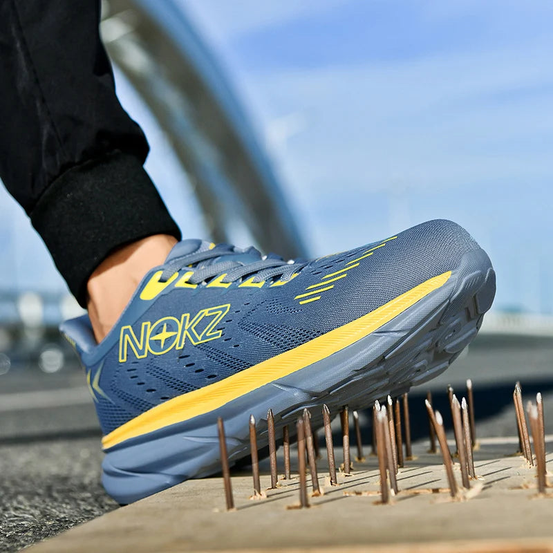 Professional Lightweight Safety Shoes Men Steel Toe Sneakers Puncture Proof Safety Work Boots Man Outdoor Safety Work Shoes 2025
