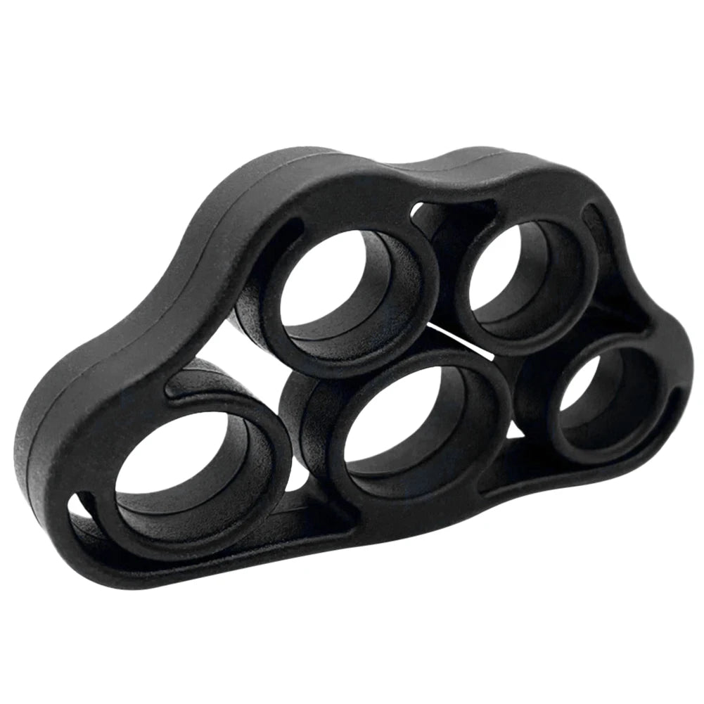 5 Finger Finger Strength Grip Band Mini Silicone Hand Exerciser Gripper Muscle Building Injury Recovery for Gym Fitness Training