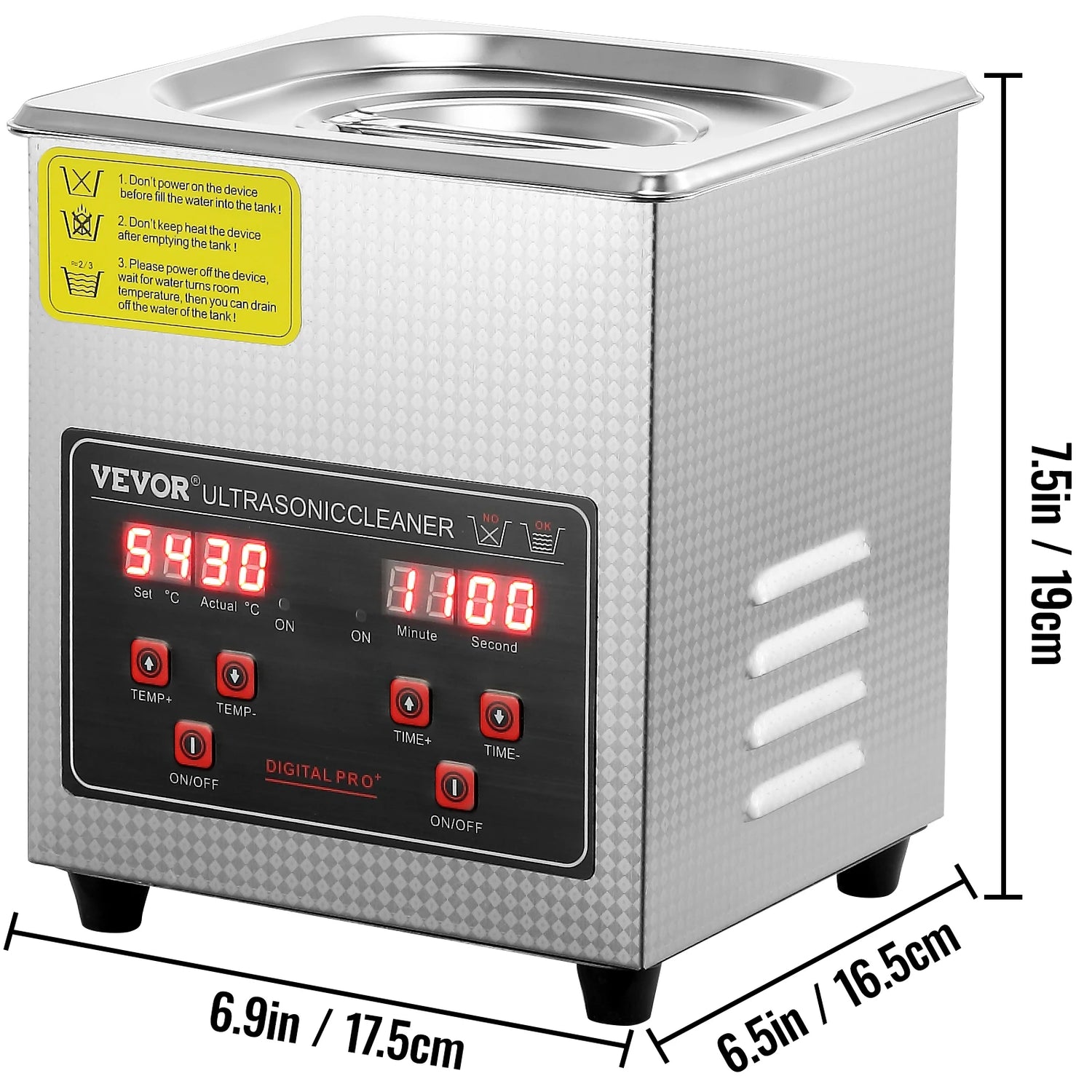 SucceBuy 2L 3L 6L 10L 22L 30L Ultrasonic Cleaner Stainless Steel Portable Cleaning Washing Machine Ultrasound Home Appliance