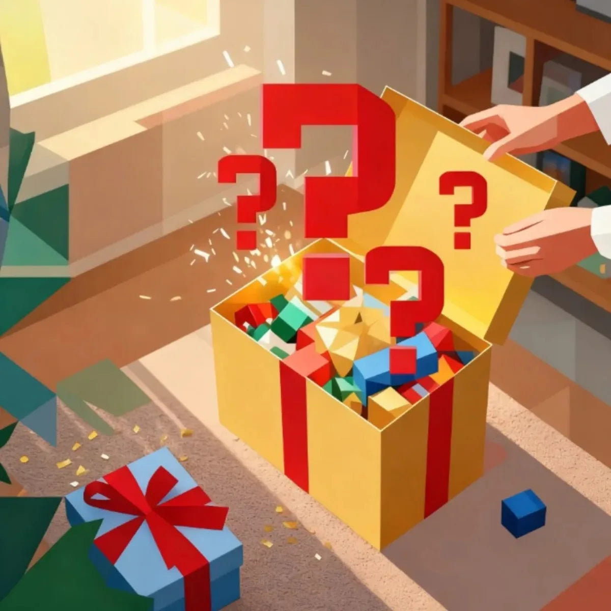 Random Mystery Blind Box - Surprise Gift Box with Assorted Items, Collectibles, Toys &amp; Accessories for Unboxing Fun