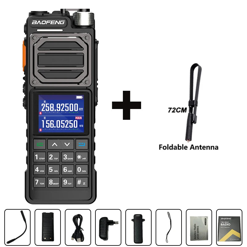 BAOFENG UV-25M Ham Radio High Powerful Tactical Walkie Talkie Full Band 10W Type-C 999CH 2 Way Radio BAOFENG NEW Upgrade UV-25