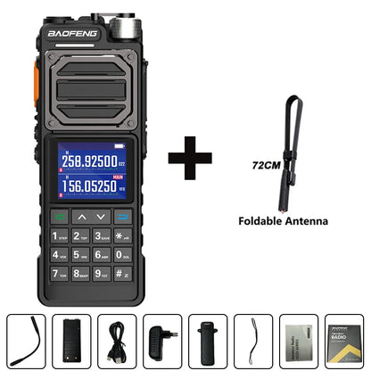 BAOFENG UV-25M Ham Radio High Powerful Tactical Walkie Talkie Full Band 10W Type-C 999CH 2 Way Radio BAOFENG NEW Upgrade UV-25