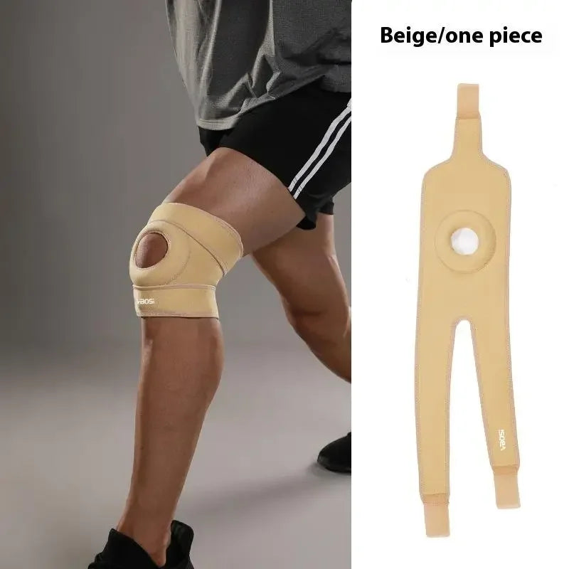 1Pcs Micro-Elastic Adjustable Knee Pad Joint Support Breathable Sports Kneepad Guard with Patella Protector for Meniscus Ligamen