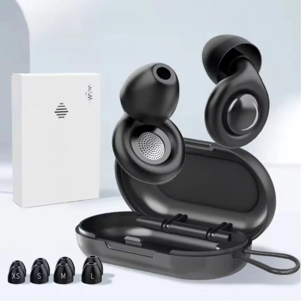 Silicone Ear Plugs Noise Cancelling Reusable Hearing Protection Anti Snoring Motorcycle Earplug for Sleeping Concert Working