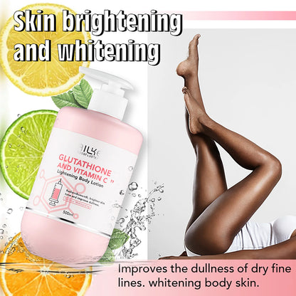 AILKE Vitamin C Cream, Hydration &amp; Brightening Lotion, Improve Dull Skin, Clean Skin, Glowing Beauty Face &amp; Body Care