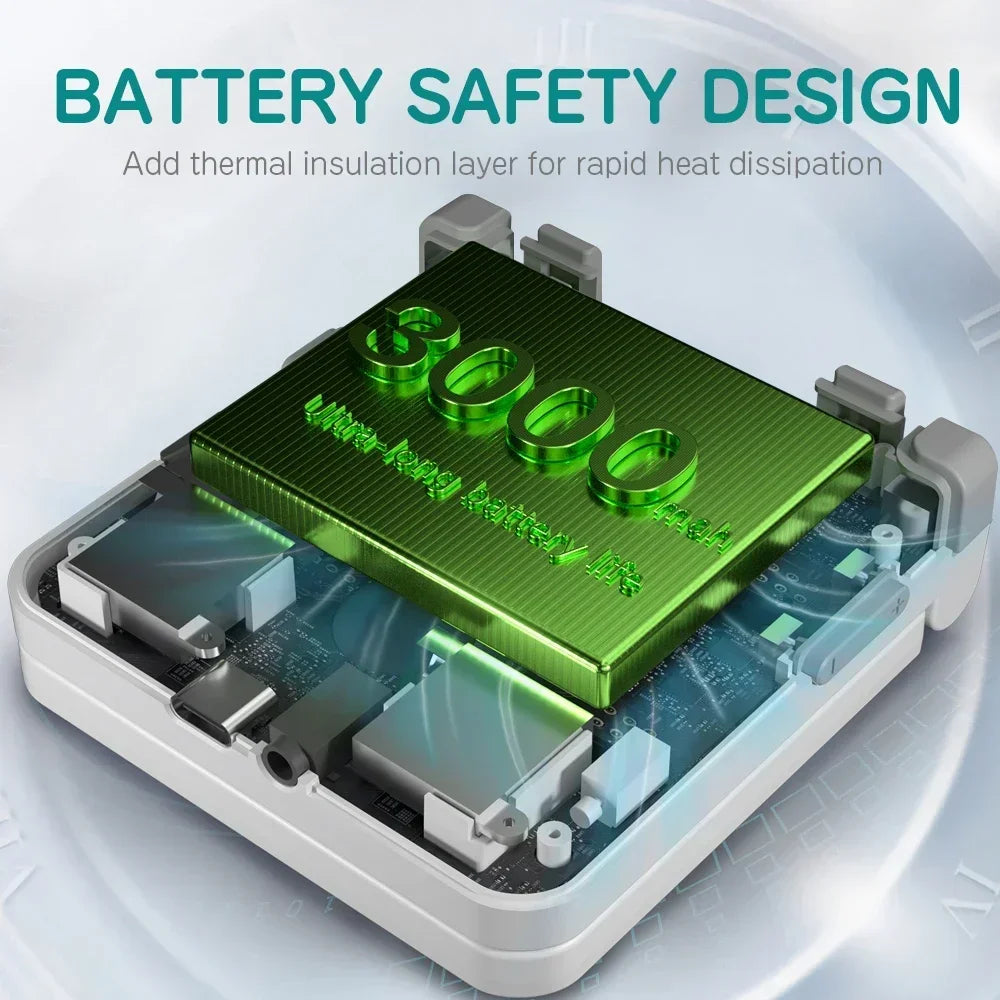 MIYOO FLIP V2 Handheld Game Players 3.5&