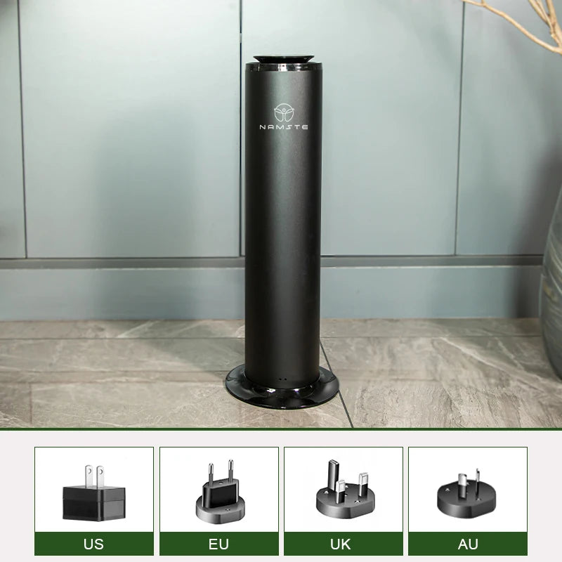 1500m³ Home Fragrance Perfume Oil Scent Diffuser Machine 500ML Air Freshener Metal Body Dorm Room Essentials WIFI Bluetooth APP