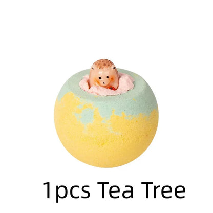 100G Bath Bombs with Surprise Toys for Kids, Inside for Kids &amp; Boys and Girls Holiday Bubble Bath with Cheerful Scent